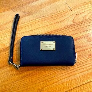 Michael Kors small wallet dark navy